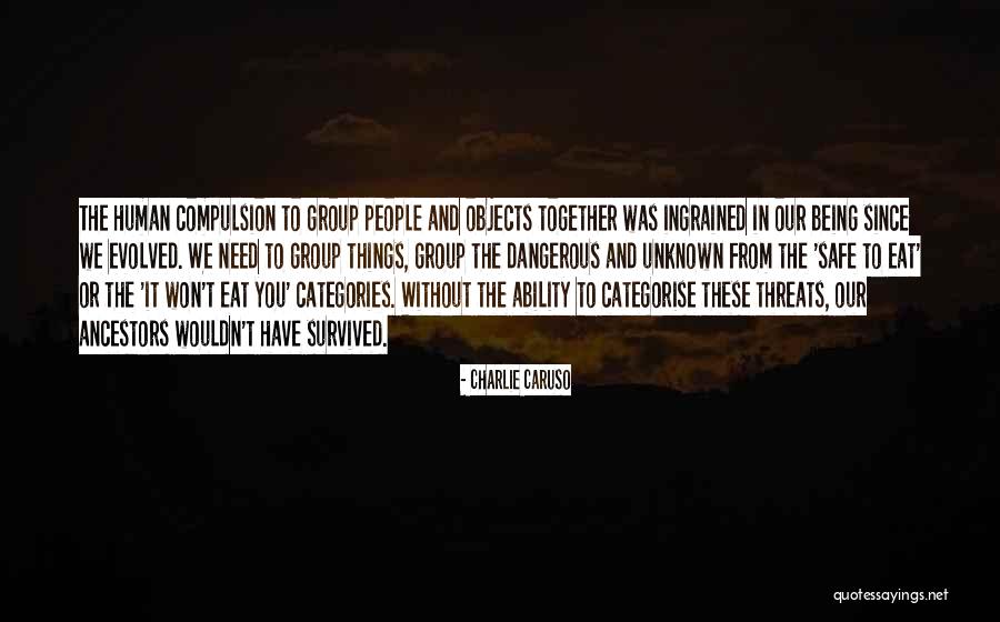 Categorization Quotes By Charlie Caruso Categorization Quotes By Charlie Caruso