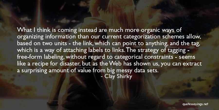 Categorization Quotes By Clay Shirky Categorization Quotes By Clay Shirky