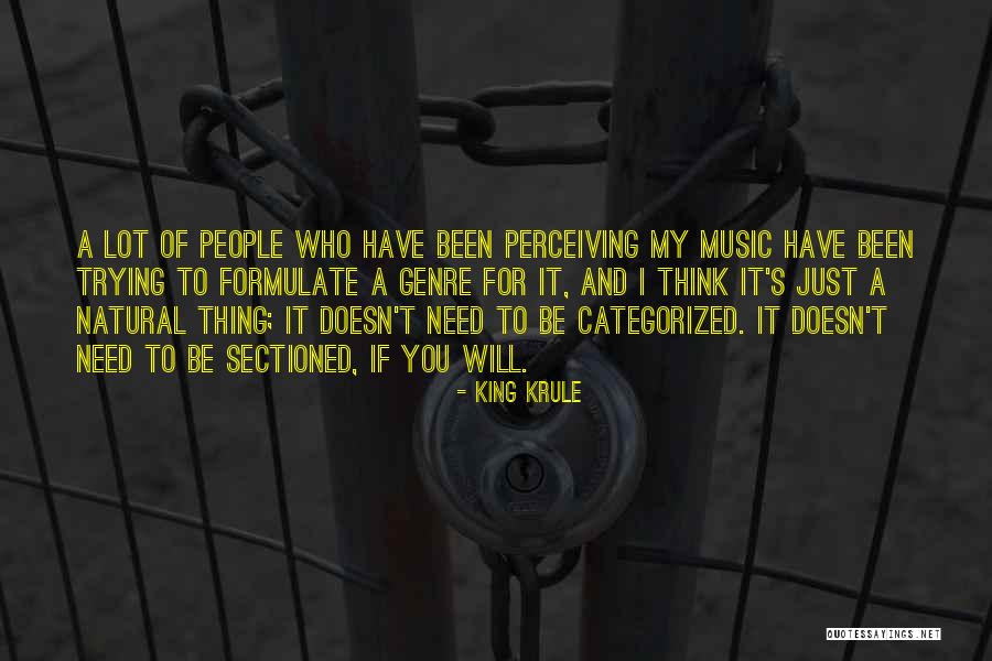 Categorized Quotes By King Krule Categorized Quotes By King Krule