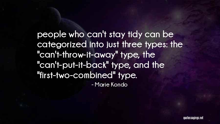 Categorized Quotes By Marie Kondo Categorized Quotes By Marie Kondo