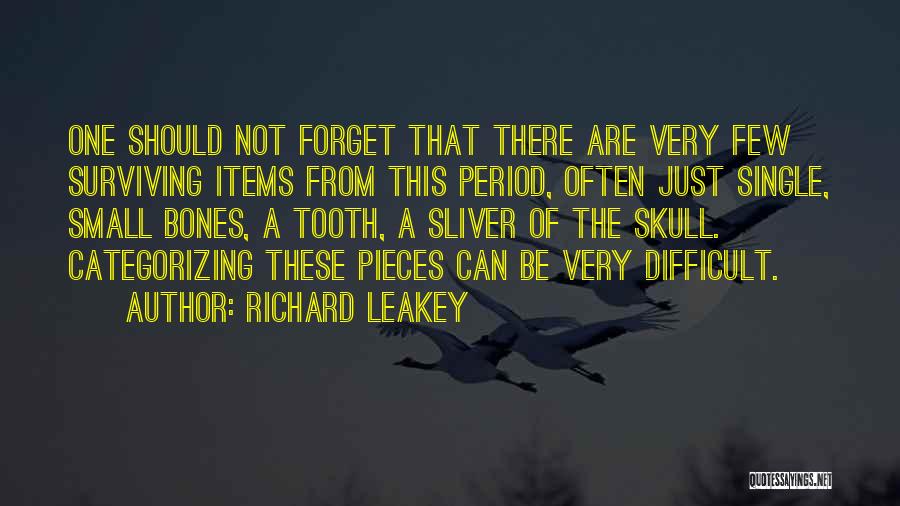 Categorizing Quotes By Richard Leakey