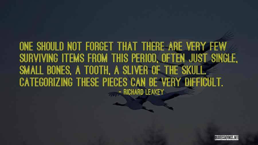 Categorizing Quotes By Richard Leakey