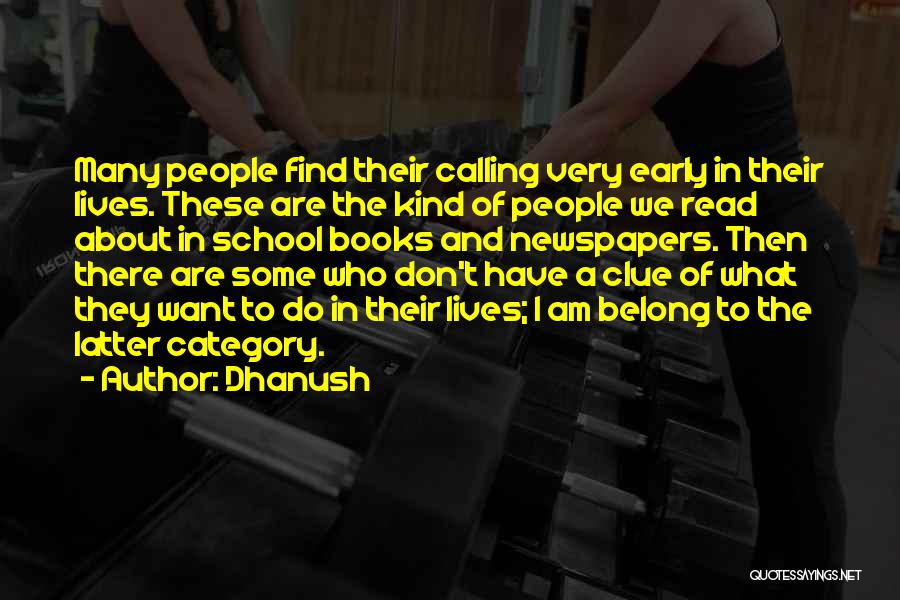 Category Quotes By Dhanush