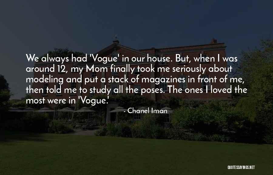 Catella Shoemaker Quotes By Chanel Iman Catella Shoemaker Quotes By Chanel Iman