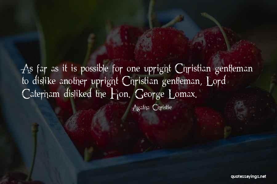 Caterham Quotes By Agatha Christie Caterham Quotes By Agatha Christie