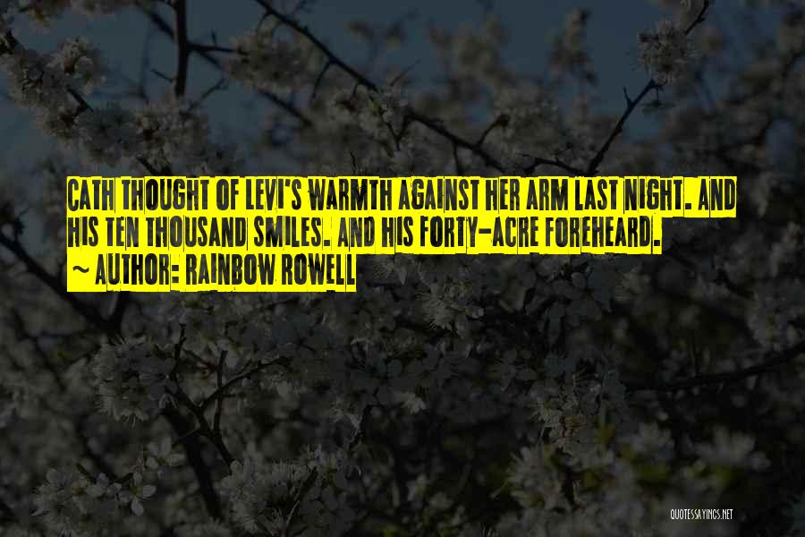 Cath And Levi Quotes By Rainbow Rowell