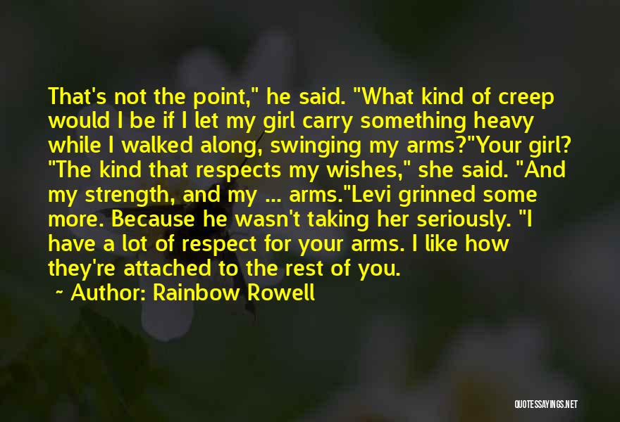 Cath And Levi Quotes By Rainbow Rowell