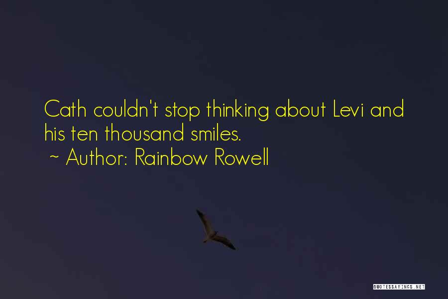 Cath And Levi Quotes By Rainbow Rowell