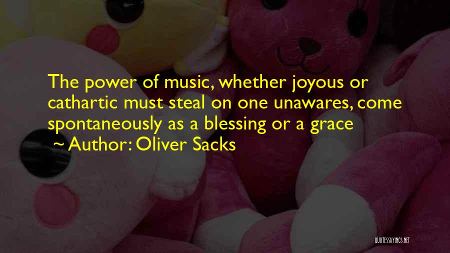 Catharsis Quotes By Oliver Sacks