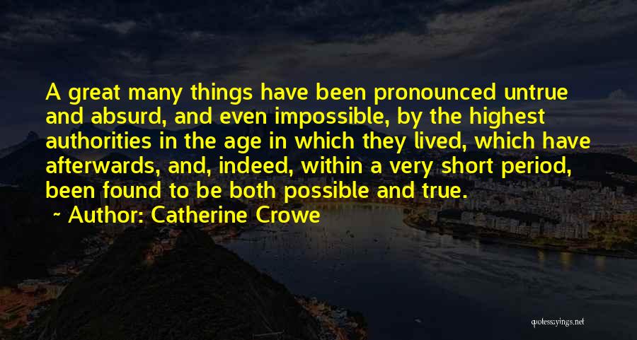 Catherine Crowe Quotes 2032894