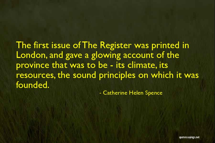 Catherine Spence Quotes By Catherine Helen Spence