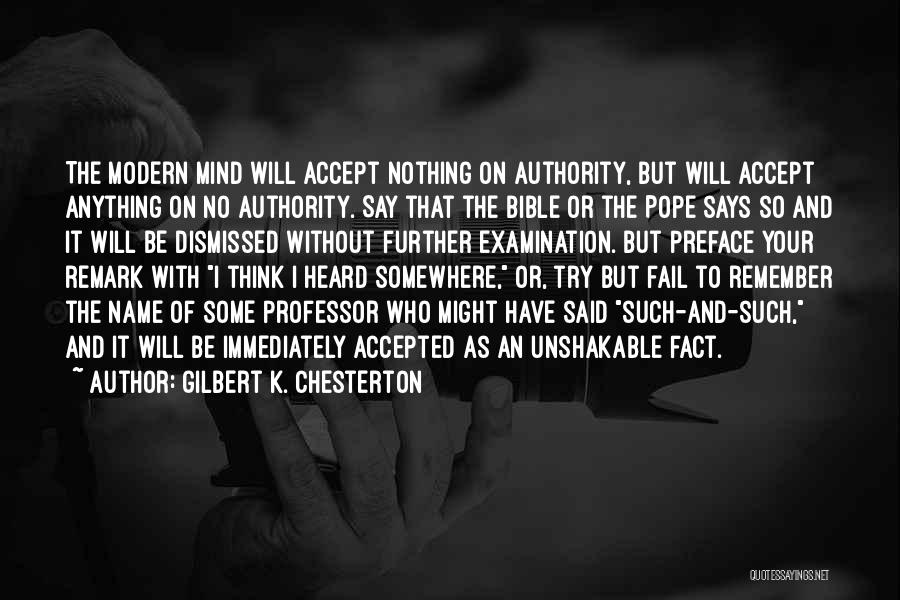 Catholic Bible Quotes By Gilbert K. Chesterton
