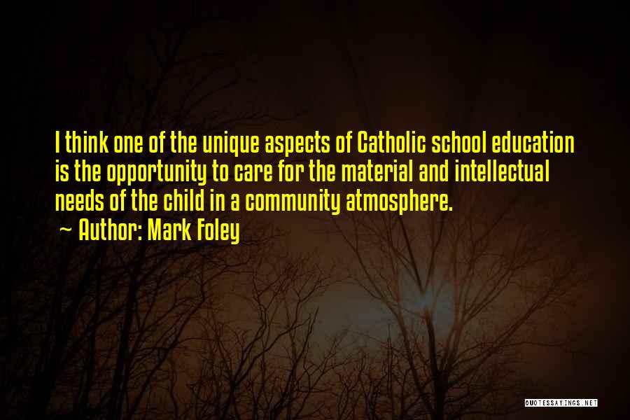 Catholic Education Quotes By Mark Foley