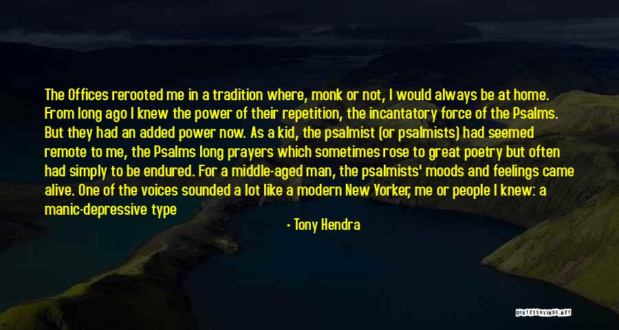 Catholic Prayer Quotes By Tony Hendra