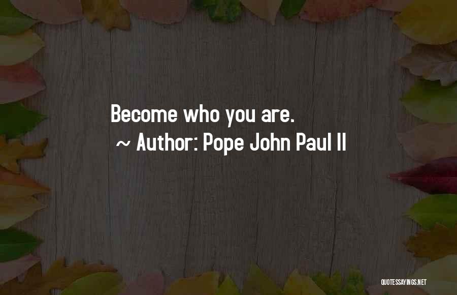 Catholic Saints Quotes By Pope John Paul II