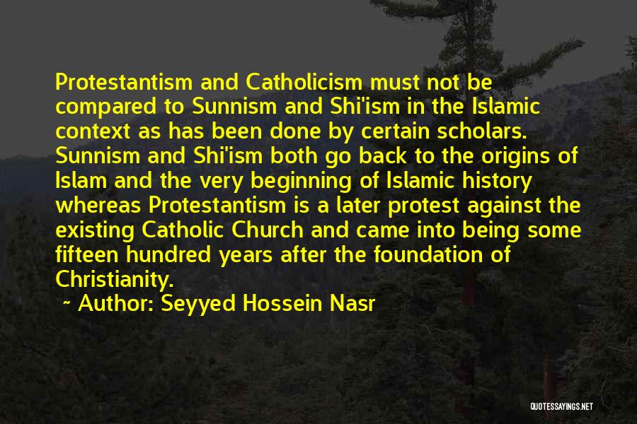 Catholicism Quotes By Seyyed Hossein Nasr