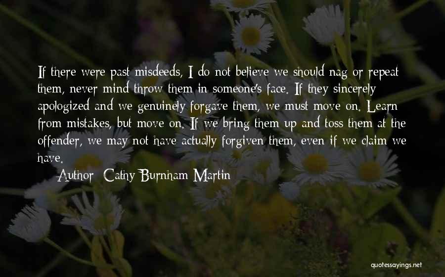 Cathy Burnham Martin Quotes 2241099