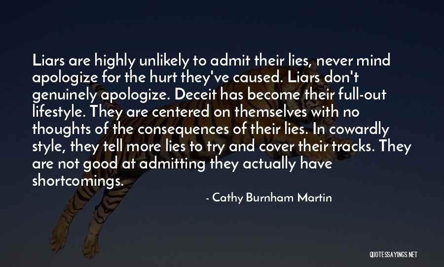 Cathy Burnham Martin Quotes 833095