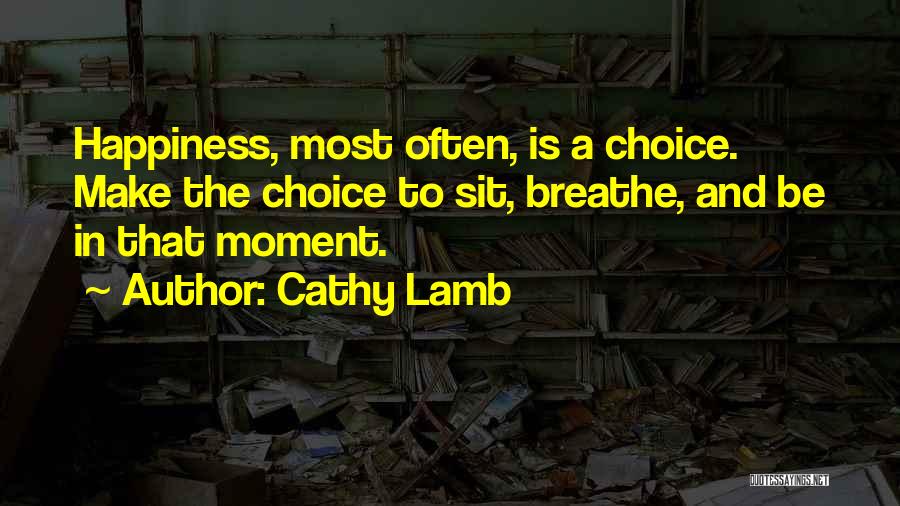 Cathy Lamb Quotes 938669