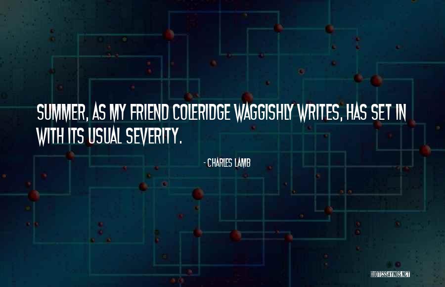 Catpiss Neverclean Quotes By Charles Lamb Catpiss Neverclean Quotes By Charles Lamb