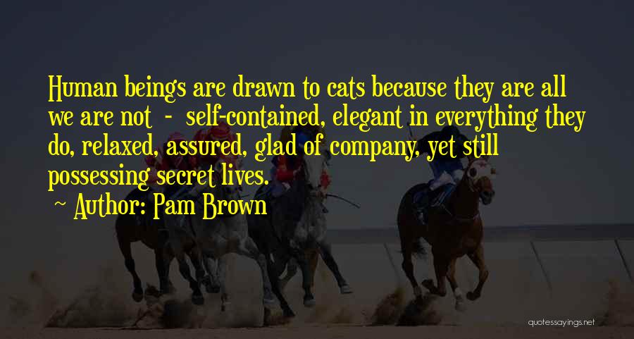 Cats 9 Lives Quotes By Pam Brown