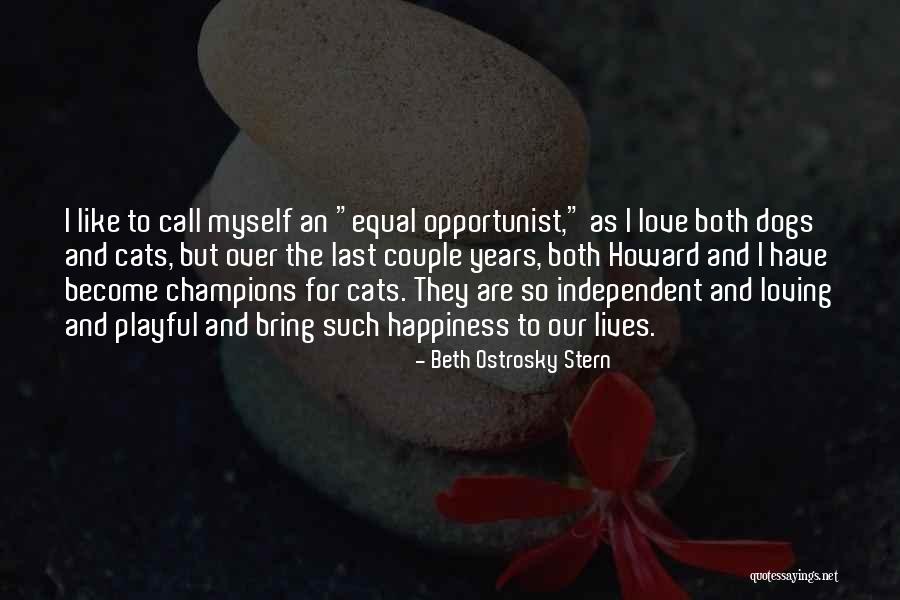 Cats And Dogs Quotes By Beth Ostrosky Stern