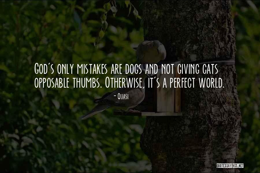 Cats And Dogs Quotes By Quasi