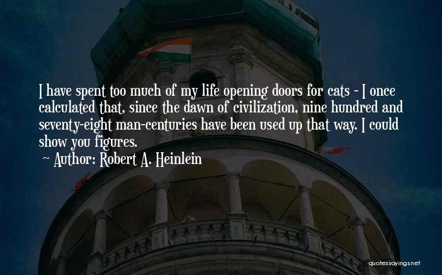 Cats And Life Quotes By Robert A. Heinlein