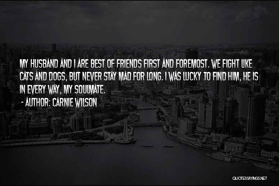 Cats Best Friends Quotes By Carnie Wilson