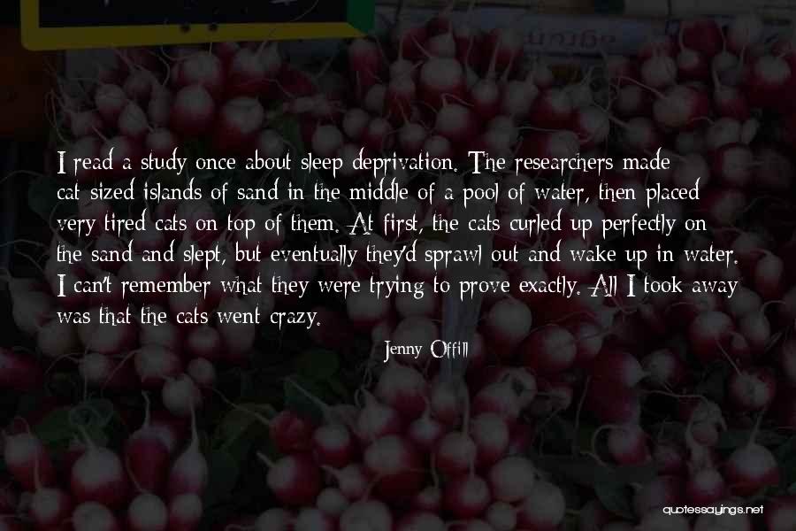 Cats Quotes By Jenny Offill Cats Quotes By Jenny Offill