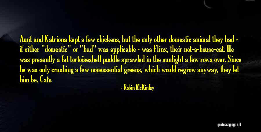 Cats Quotes By Robin McKinley Cats Quotes By Robin McKinley