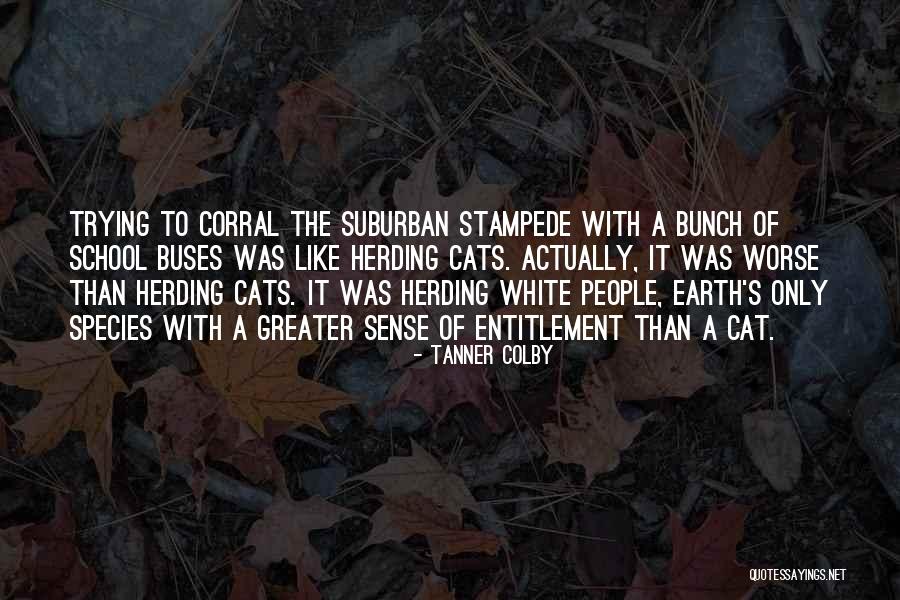 Cats Quotes By Tanner Colby