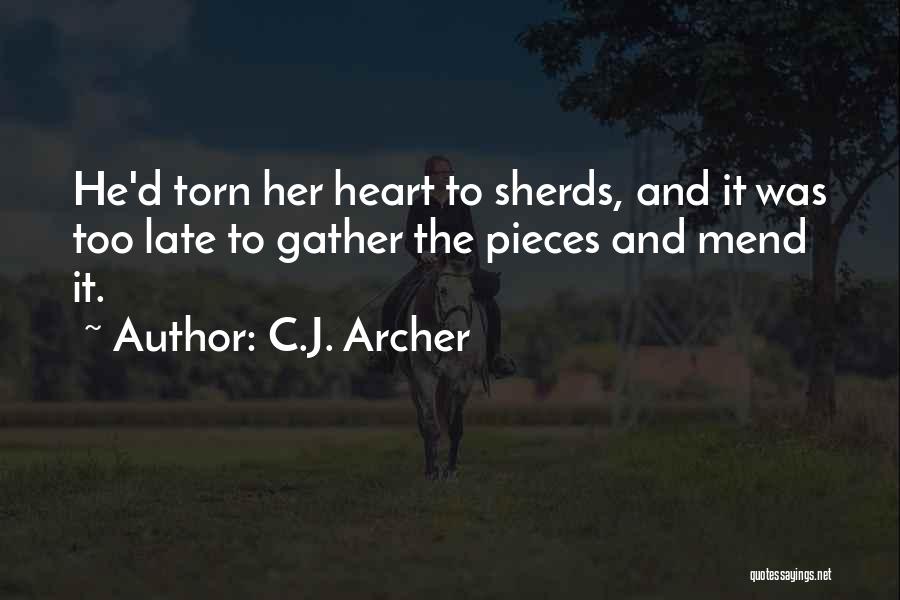 Cats Shadow Quotes By C.J. Archer
