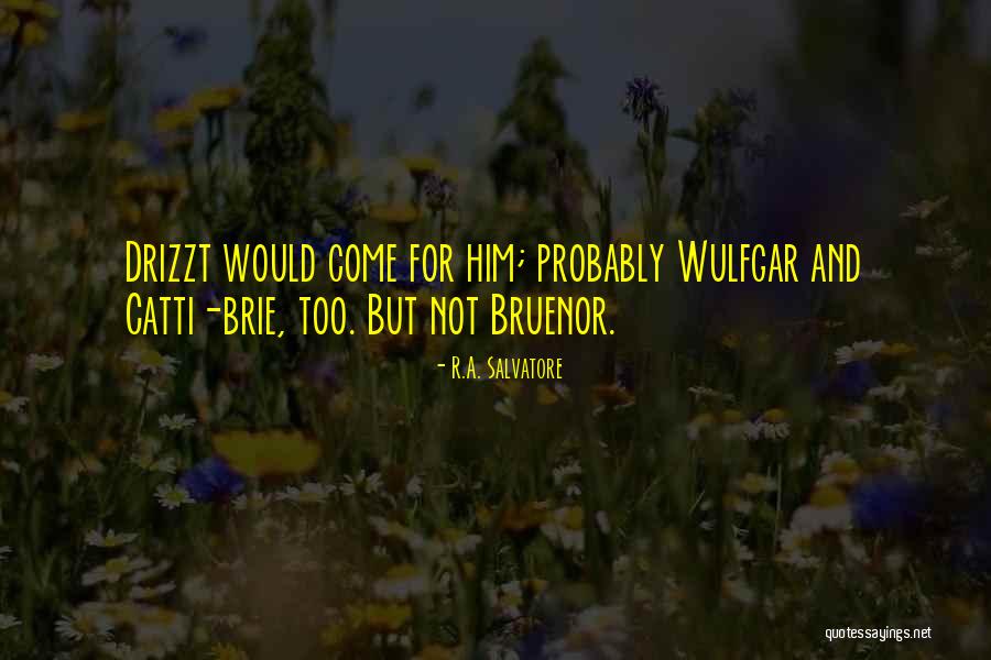 Catti Quotes By R.A. Salvatore
