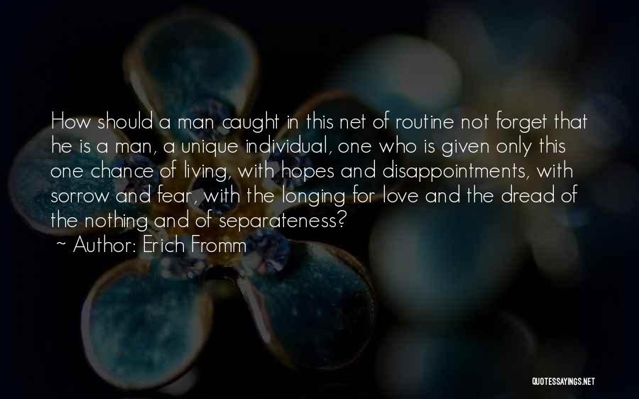 Caught In Love Quotes By Erich Fromm