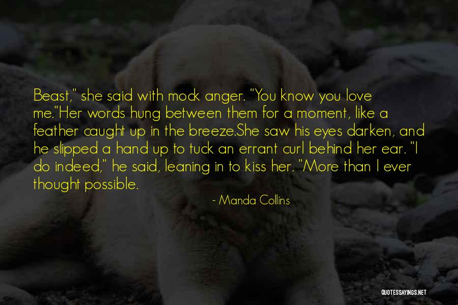 Caught In Love Quotes By Manda Collins