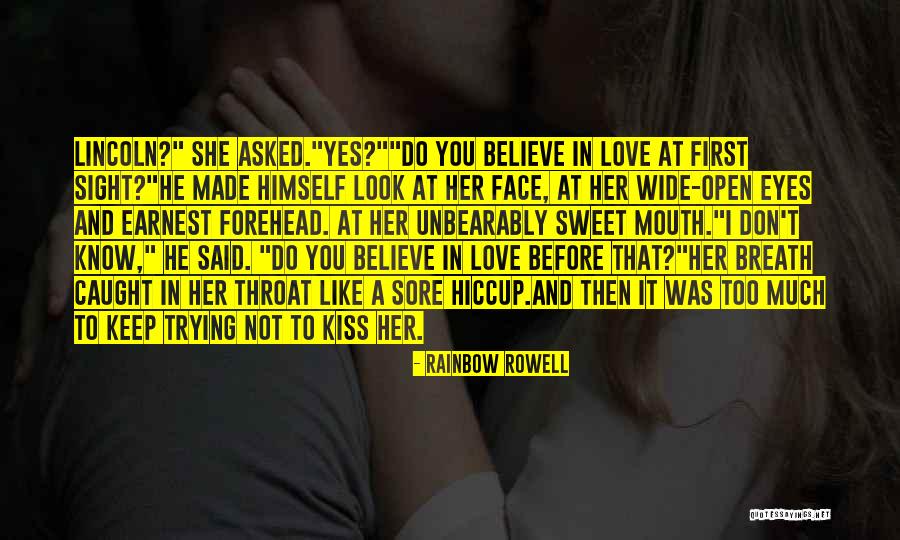 Caught In Love Quotes By Rainbow Rowell