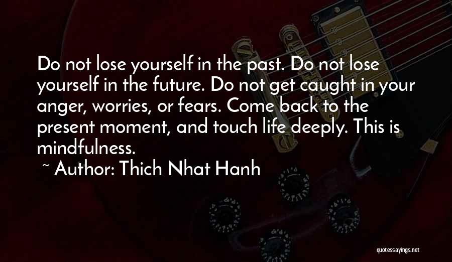 Caught In The Moment Quotes By Thich Nhat Hanh