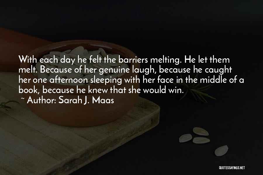 Caught Sleeping Quotes By Sarah J. Maas