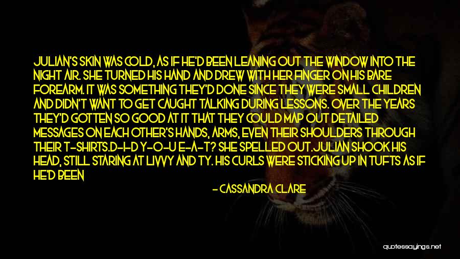 Caught Staring Quotes By Cassandra Clare