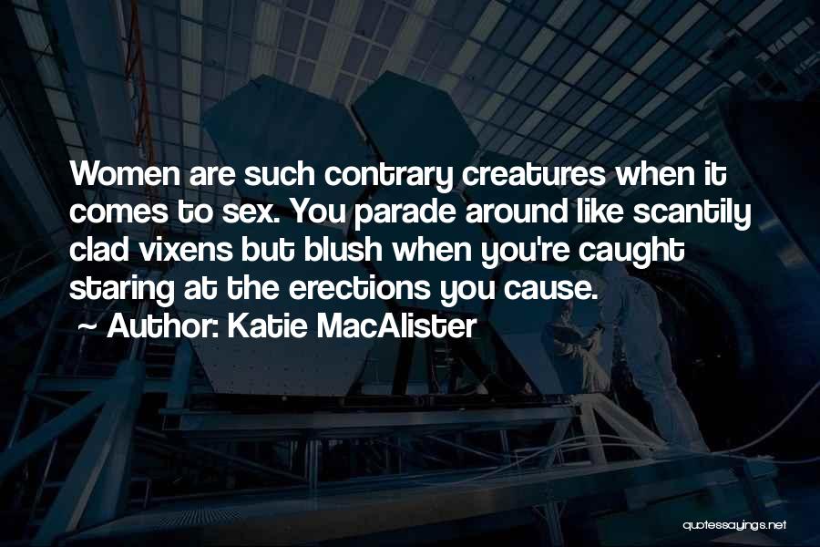 Caught Staring Quotes By Katie MacAlister