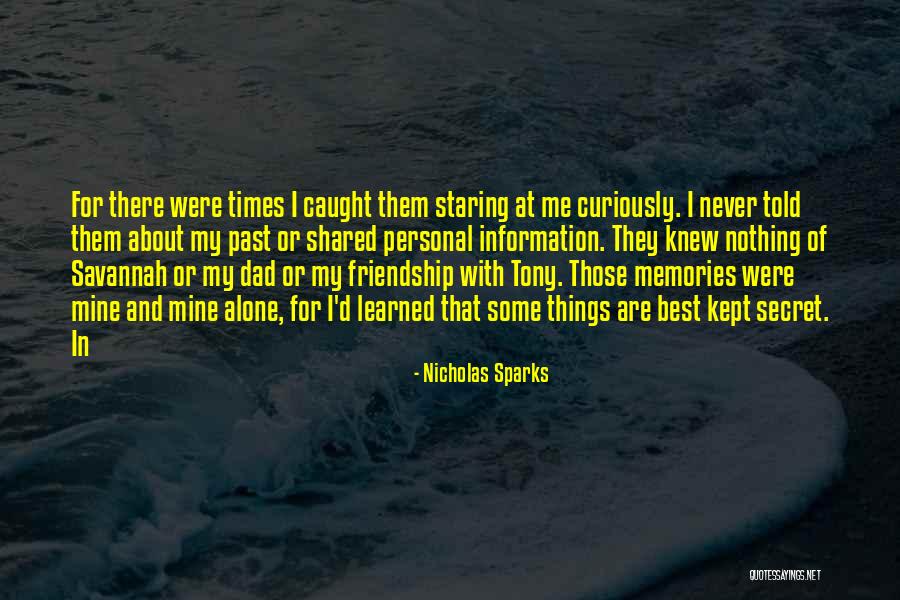 Caught Staring Quotes By Nicholas Sparks