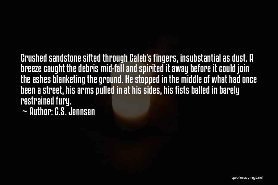 Caught Up In The Middle Quotes By G.S. Jennsen