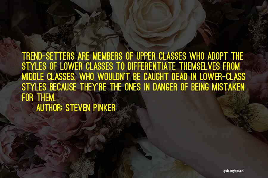 Caught Up In The Middle Quotes By Steven Pinker