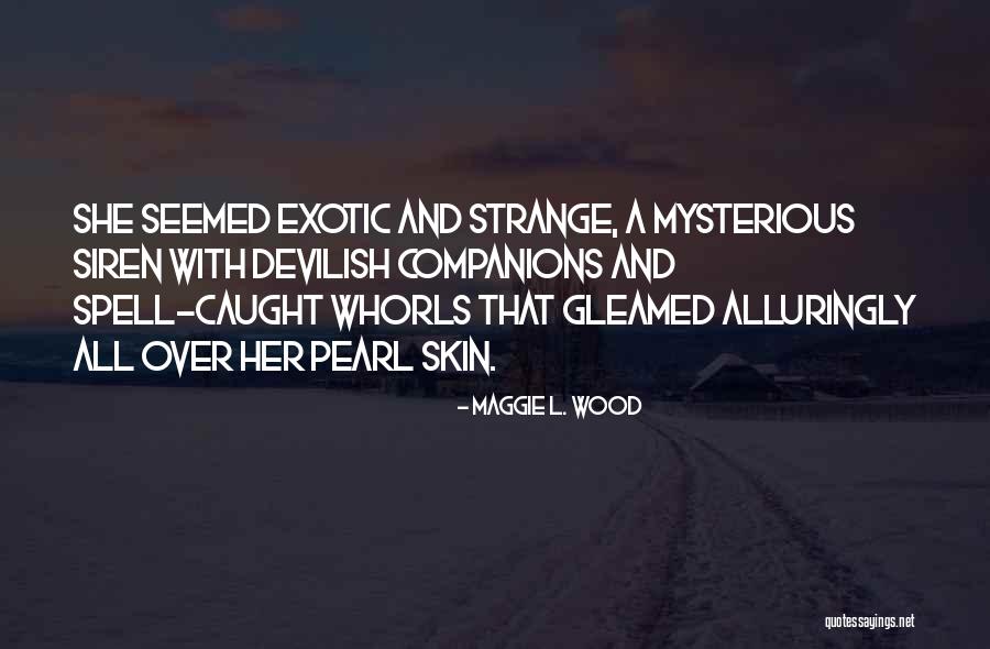 Caught Ya Quotes By Maggie L. Wood Caught Ya Quotes By Maggie L. Wood