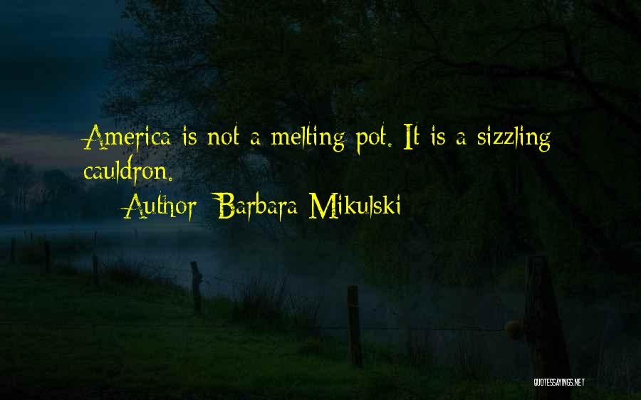 Cauldron Quotes By Barbara Mikulski