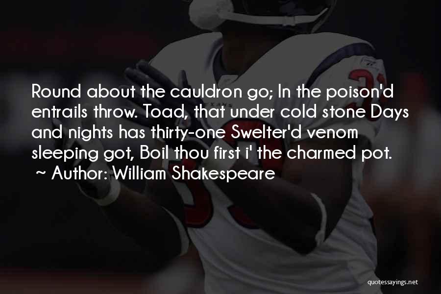 Cauldron Quotes By William Shakespeare