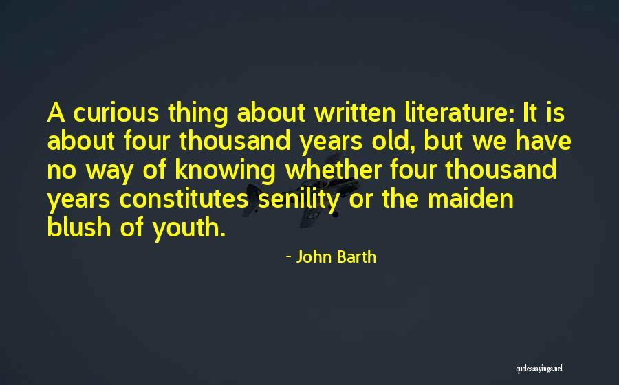 Causality Game Quotes By John Barth Causality Game Quotes By John Barth