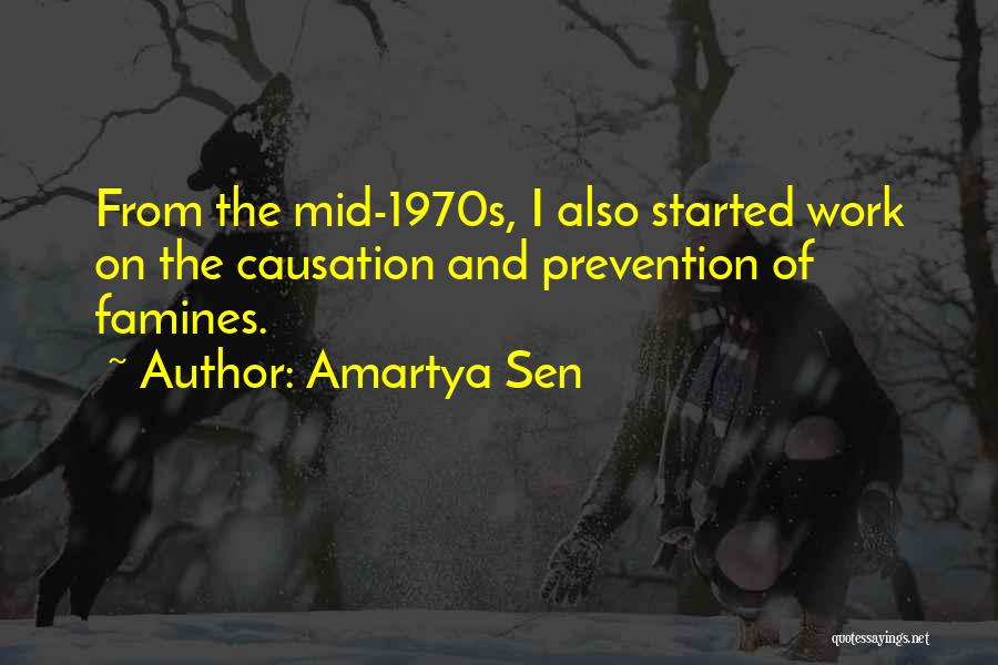 Causation Quotes By Amartya Sen