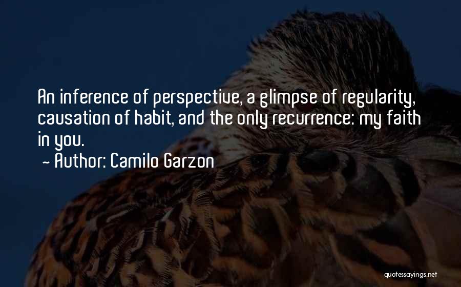 Causation Quotes By Camilo Garzon